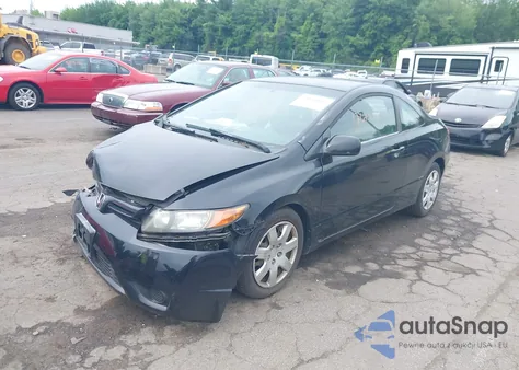 2007 Honda Civic Lx из США, поврежденный, VIN 2HGFG12667H522331